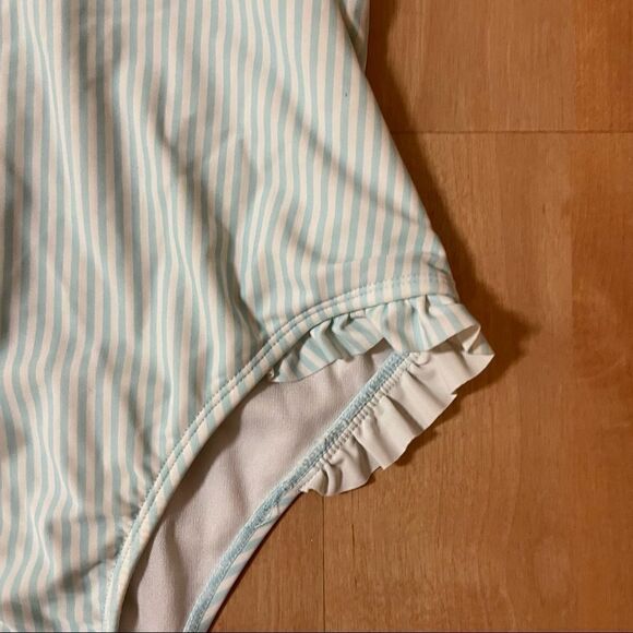 Sugar Coast by Lolli Front Cross Keyhole Neckline One Piece Swimsuit - Picture 6 of 7